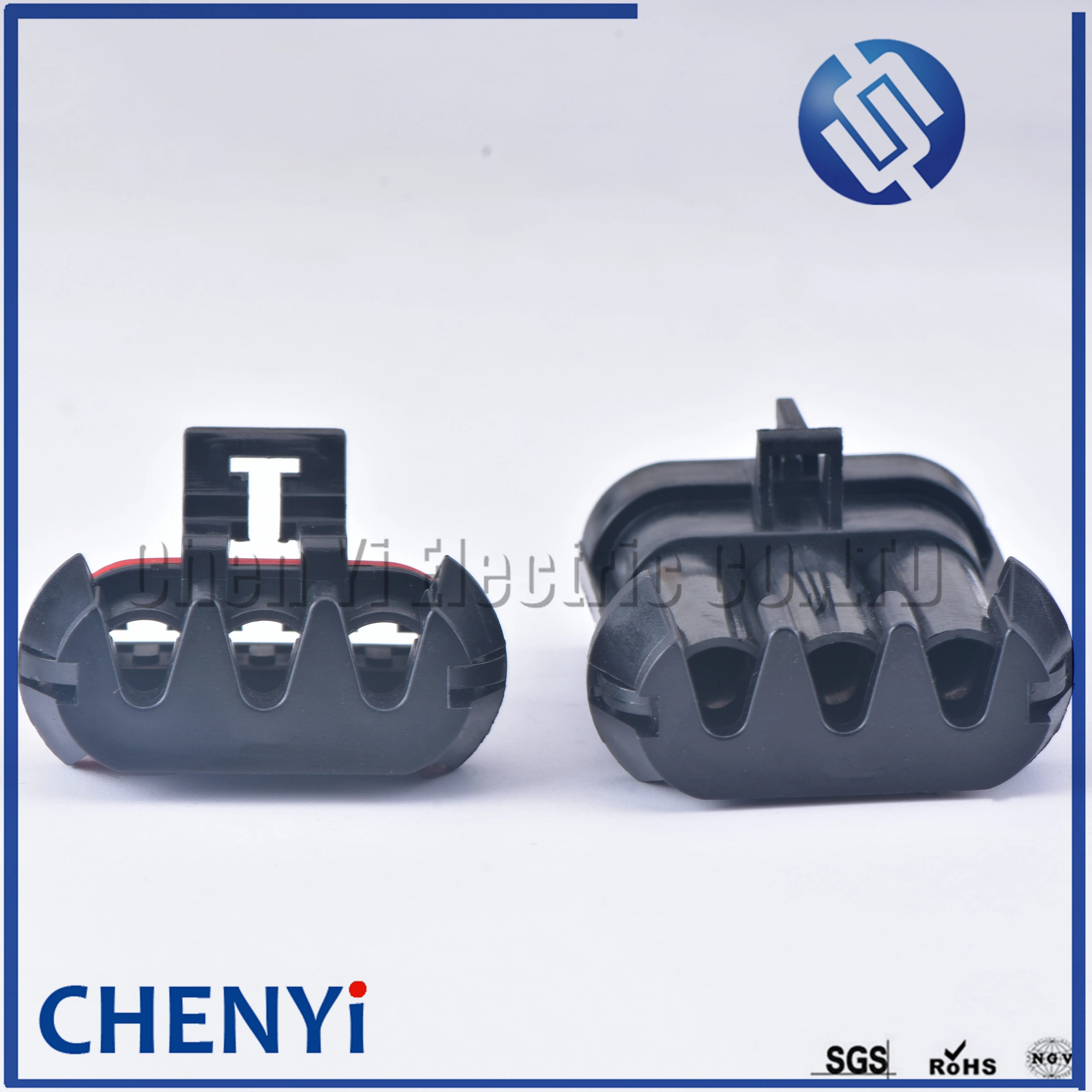 3 Pin auto Waterproof Blower Connector Plug Radiator Fan Motor Cooler Fan Socket 12124686 12124685 For Buick Ford Chevrolet