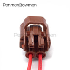 1 Set 2 Pin Car Temperature Electrical Cable Connectors Female Wire Harness Plug for Toyota Mazda 6189-0033