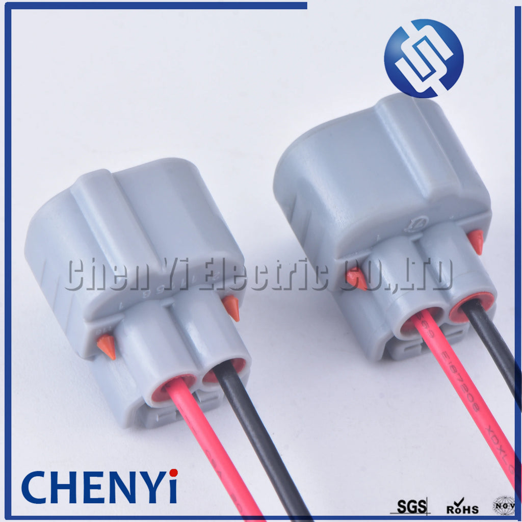 2 Pin female automotive waterproof electrical sensor plug connector 6189-0239 6189-0249 90980-11156 90980-11149 for Toyota