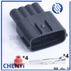 2 set 4 Pin male or female oil pump Plug Alternator Repair Connector oxygen sensor plug For Nissan 6098-0144