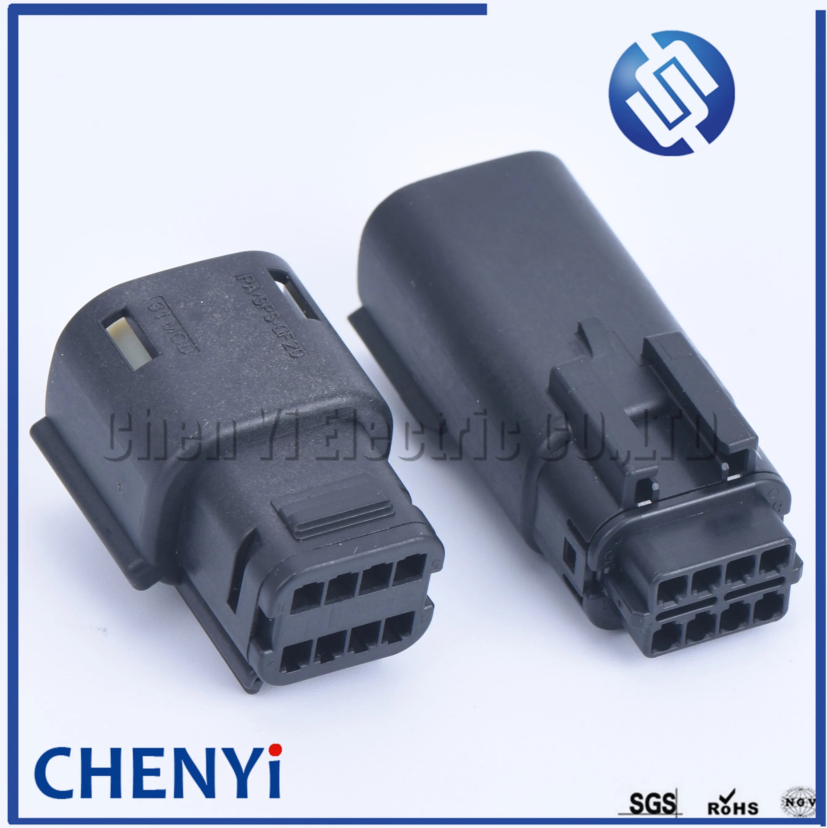 8 Pin 33472-0801 33482-4801 Auto Electrical Headlight Light Socket Car Engine Cable Plug For Ford BUICK Chevrolet