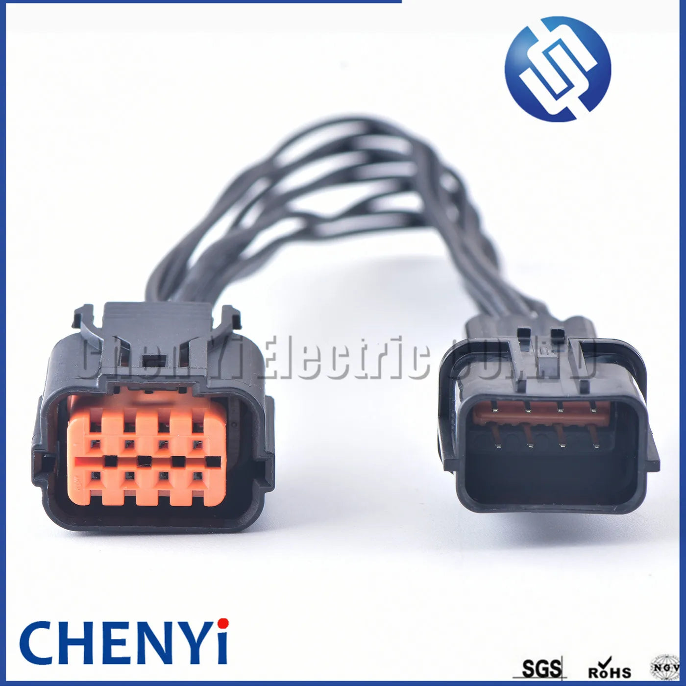 8 Pin HP285-08021 Auto Waterproof 8 Pin female to 8 Pin Male Pigtail Connector Socket HP281-08020 HP291-08100 for Hyundai