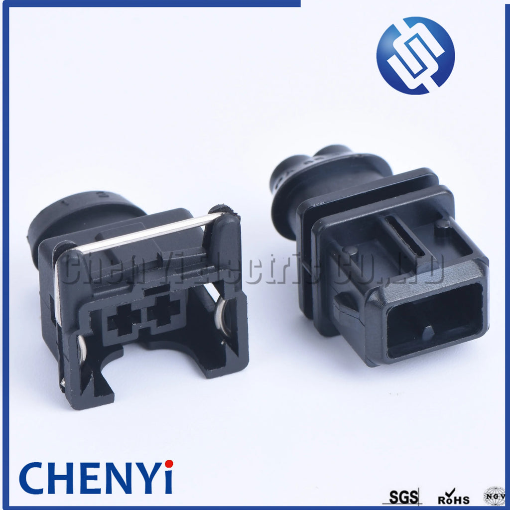 1set 2 Pin car waterproof auto connectors (3.5)male or female EV1 EV14 Fuel Injector nozzle Auto Car Engine Connector Plug