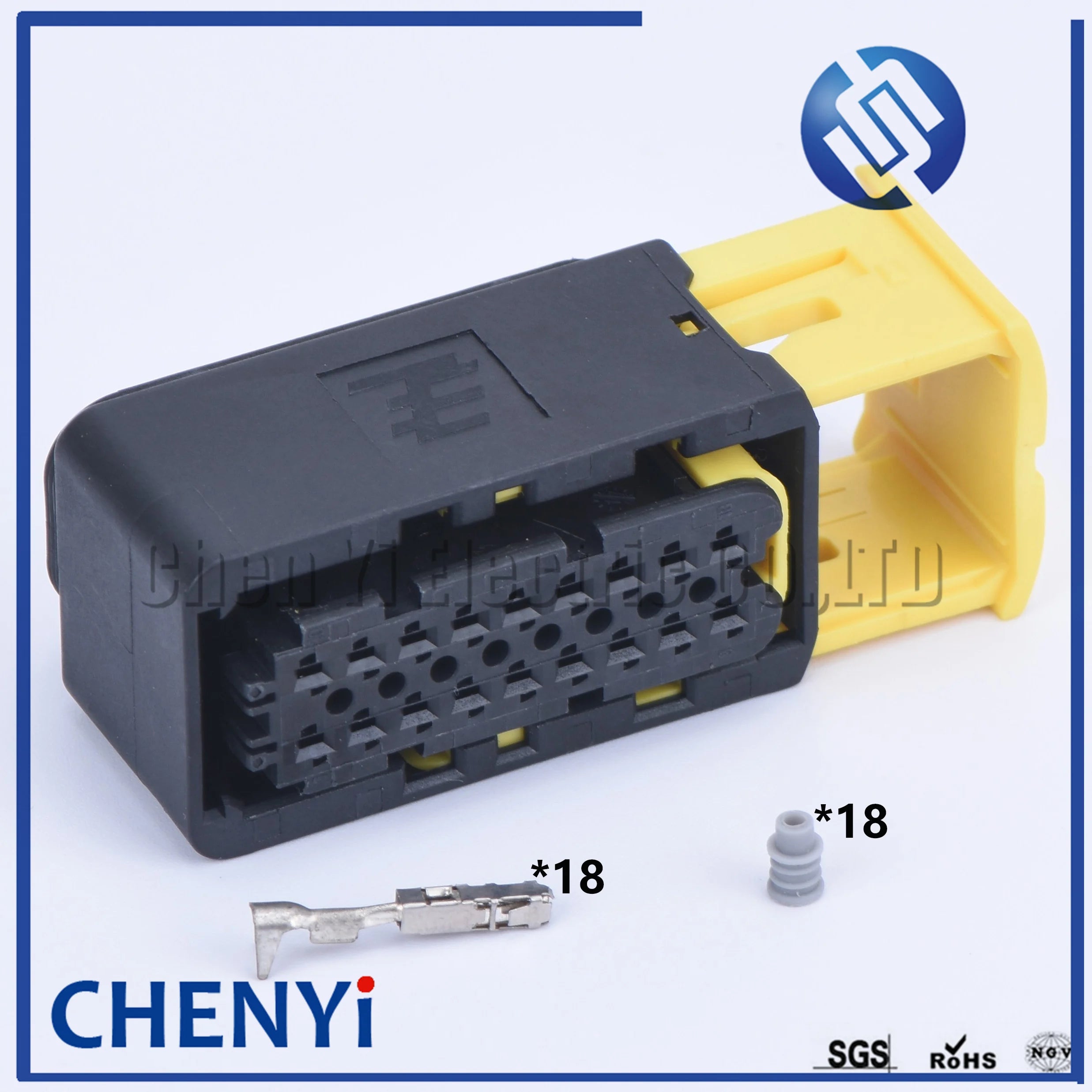 18 Pin 1.8 ECU Female Auto Electric Housing Plug Wiring Cable Waterproof Connector HDSCS Plug 1-1563759-1