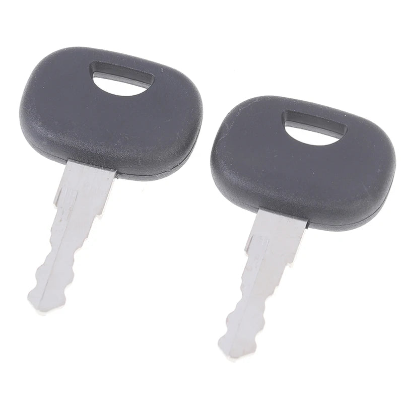 2PCS 14603 Keys For JCB Bomag Dynapac Terex Vibromax New Holland NH  For Ford Moxy Hamm For Volvo