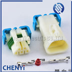5 Pin White male or female auto electric wiring plug waterproof wire harness cable connector 12146045 12103974