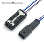 1 Set 2 Pin Auto High Pitched Speaker Ambient Brake Light Microphone Plug Connector Wire Harness With Cable 4B0972623 8E0972763