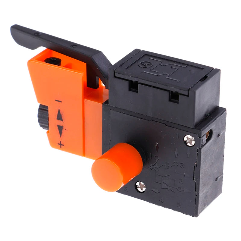 1pc FA2-4/1BEK Lock On Power Electric Hand Drill Speed Control Trigger Switch 250V