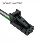 1 Set 2 Pin 4E0972575 Auto License Plate Light Plug Female Male Electronic Connector Wire Harness For 8W0971832