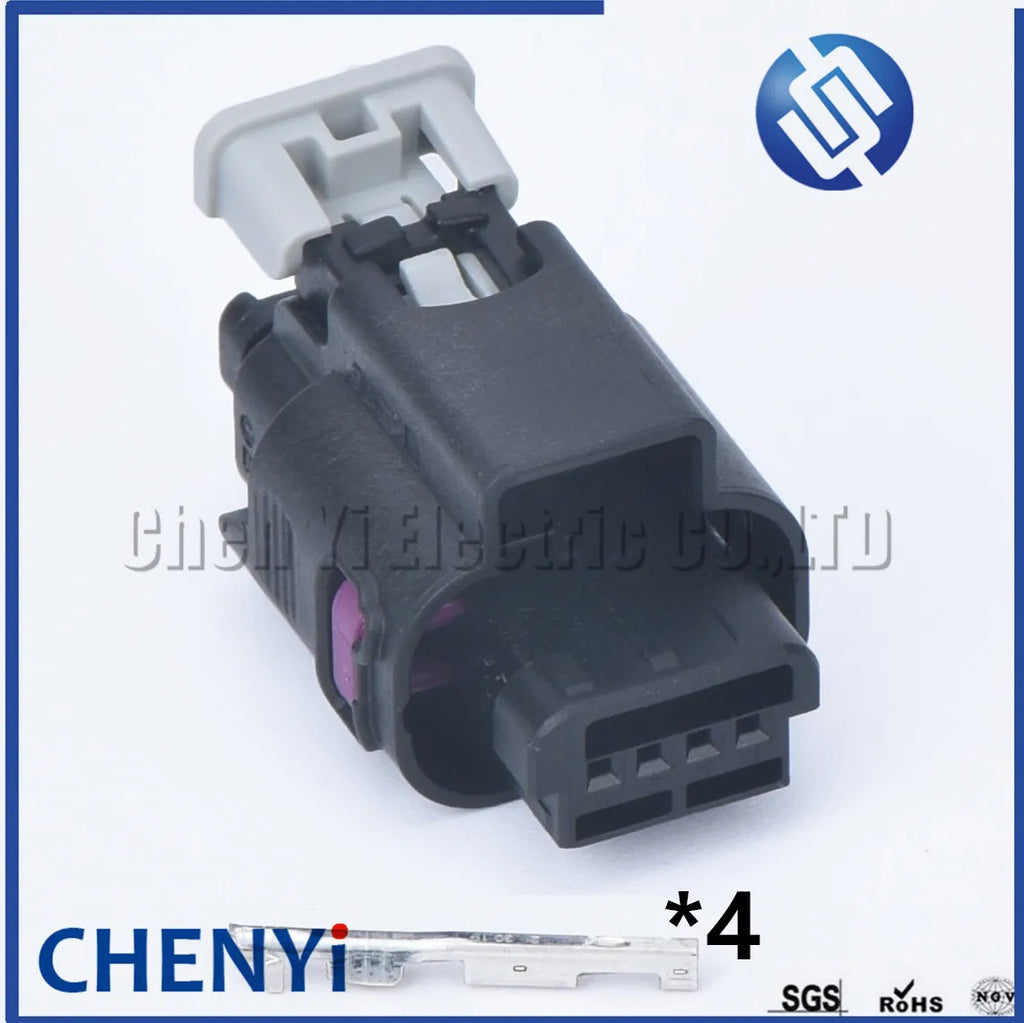 4 Pin female auto waterproof sensor connector Rear camera Wire harness plug 1801823-1 2236398-1 13422 For Renault Megan