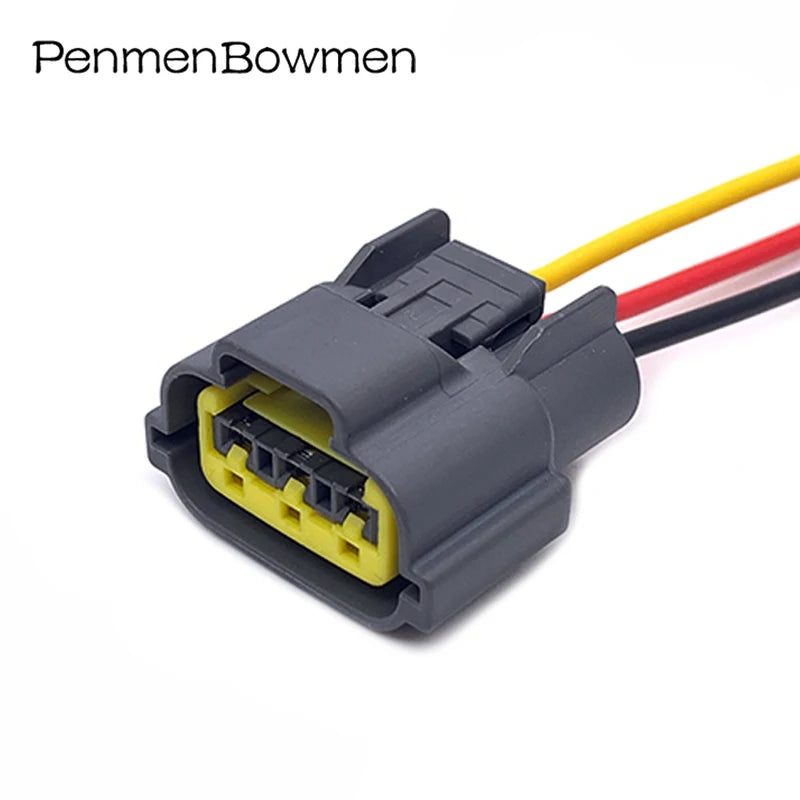 1 Set 3 Pin Auto TPS Engine Sensor Electrical Cable Connectors Female Wire Harness Plug For Renault Nissan 6098-0141