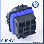 5 Pin 6.3mm series automotive waterproof plug wiring harness cable connector 12065686 12065685 For 5 way Relay plug