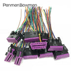 1 Set 16 Pin Auto OBD Diagnostic Housing Electrical Cable Connectors Female Wire Harness Plug For 3A0972695A