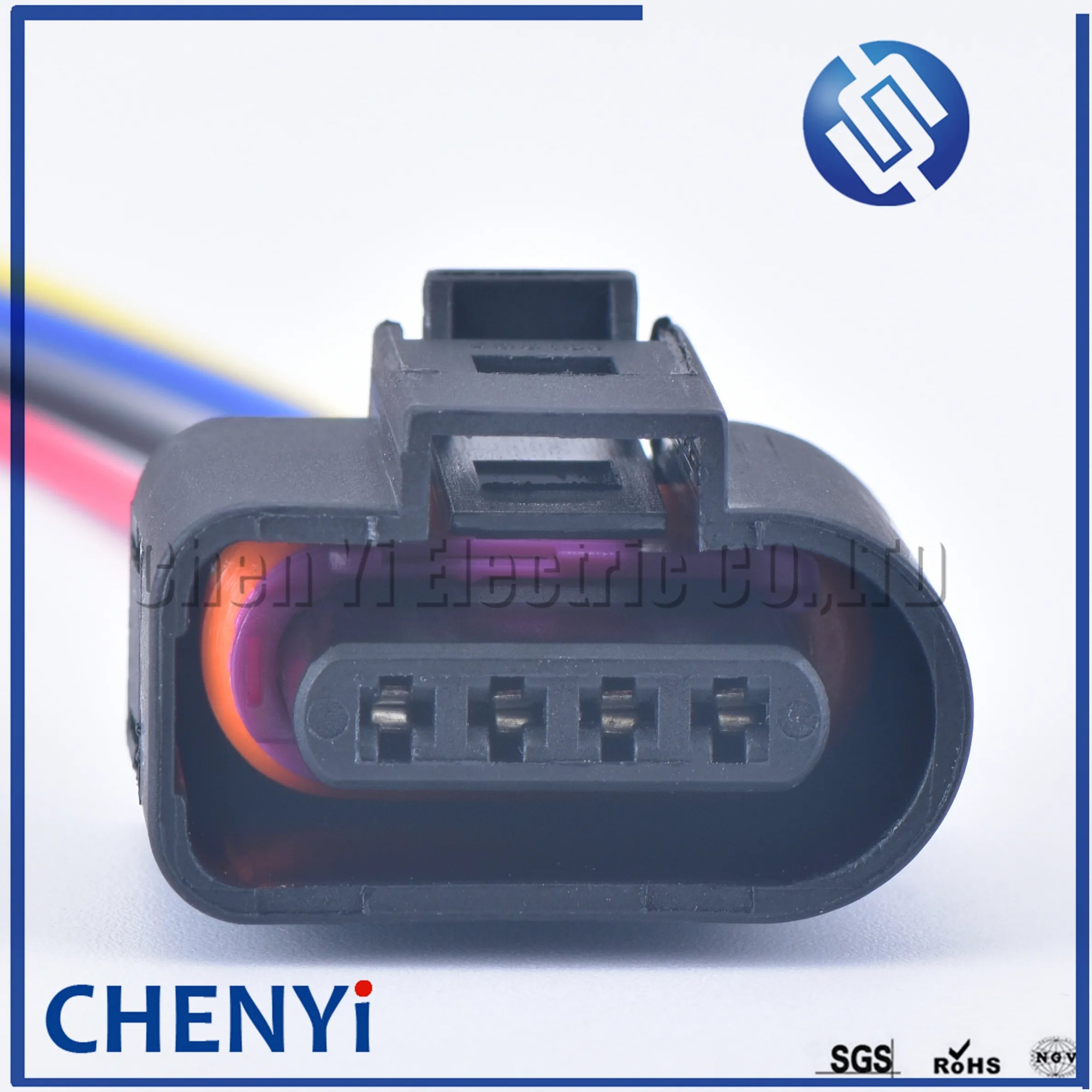 4 pin 1.5 series female automotive coil Extension adapter connector horn plug Air Inlet Pressure Sensor Plug 1J0973704 1J0973804