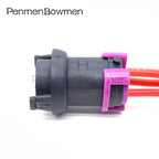 1 Set 3 Pin Car Circular Fog Lamp Female Plug Electrical Cable Connectors Wire Harness for Toyota Mazda 813972928 813972927