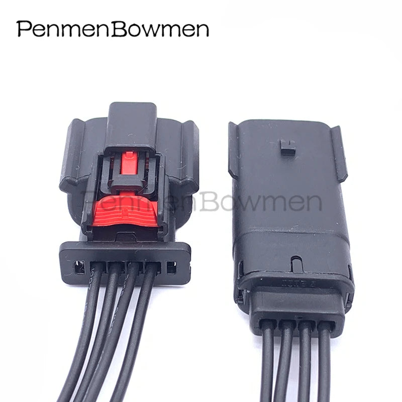 1 Set 4 Pin Car Light Lamp Ignition Coil Electrical Cable Connectors Wire Harness Plug For Ford Buick 33481-0401 33471-0401