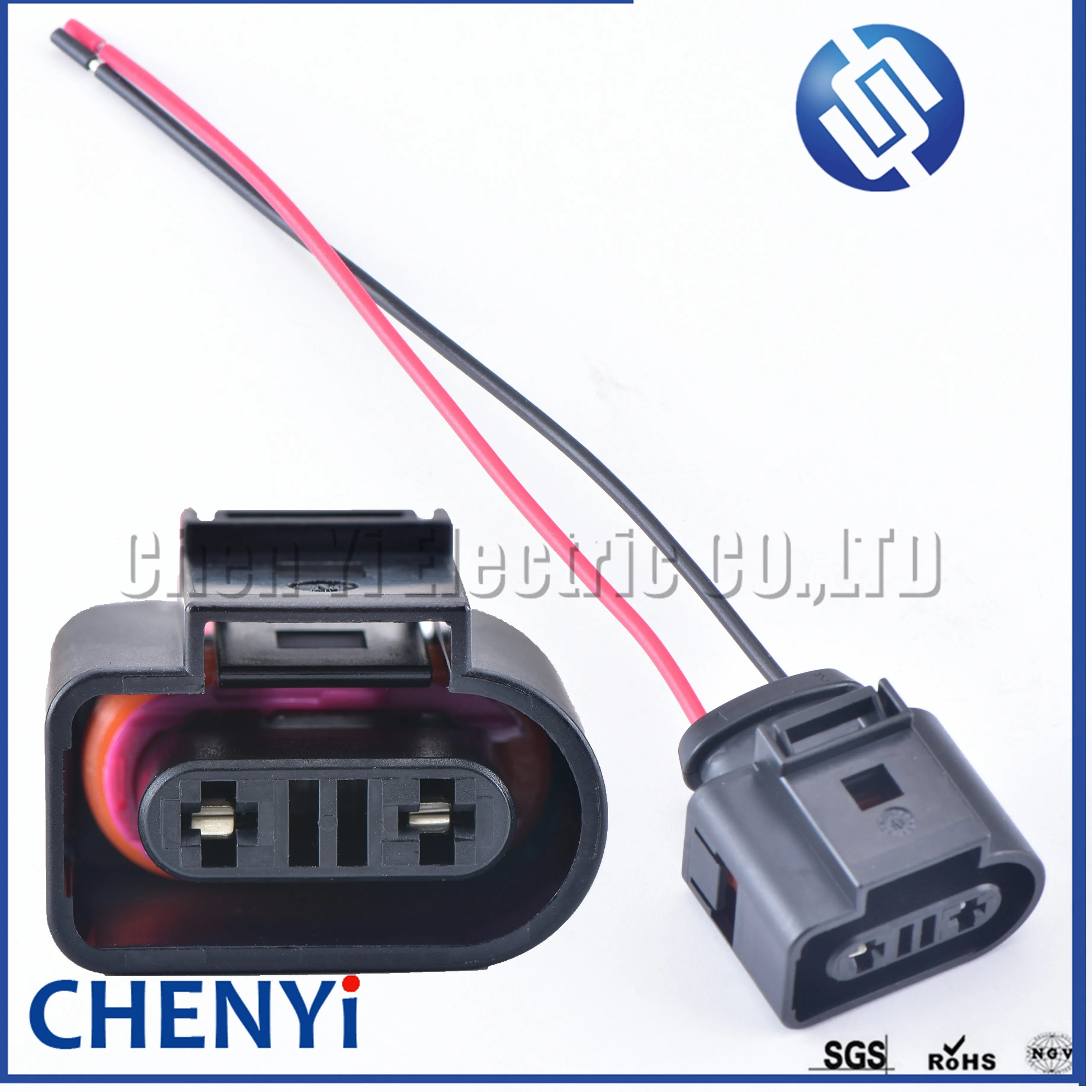2 Pin Automotive connector Coolant Temperature Sensor Plug 1K0973202 Wire Cable Pigtail 1K0 973 202