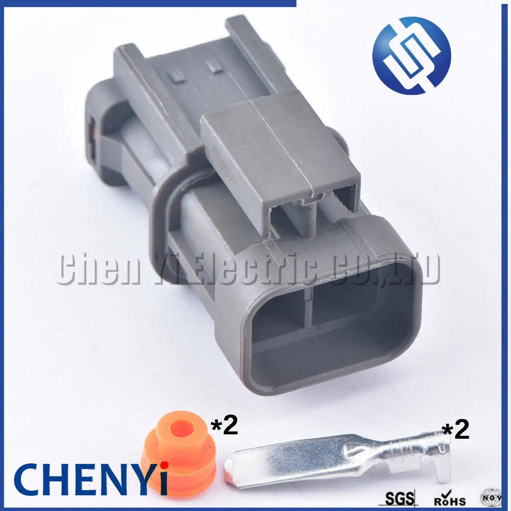 2 Pin pressure switch plug wire connector MG640188-4 7223-6224-40 For Nissan Hyundai Matrix Elantra Alternator Socket Connector