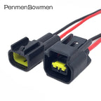 1 Set 2 Pin Auto Ignition Coil Electrical Cable Connectors Waterproof Female Male Wire Harness Plug for Ford Focus FW-C-2M-B