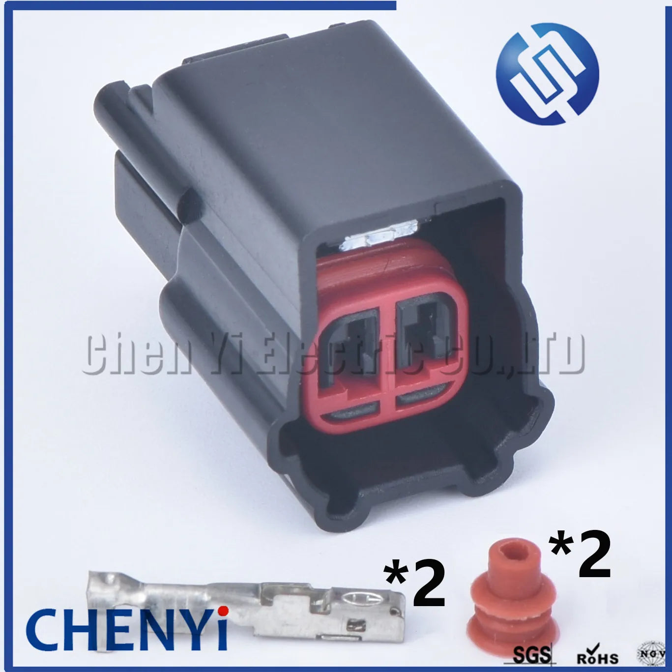 2 Pin 1.5mm female 3U2Z-14S411-EKB Auto Waterproof connector Air temp sensors connector E-4995 for Ford DODGE