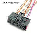 1 Set 10 Pin Auto Seat Heating Electrical Cable Connectors Male Female Wire Harness Plug For 7L0972762 8E0972710