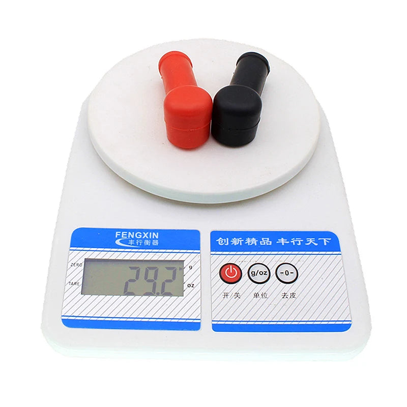 2pcs Rubber Car Motorcycles Battery Negative Positive Terminal Cover Cap Boot Insulating Protector Replacement Batteries