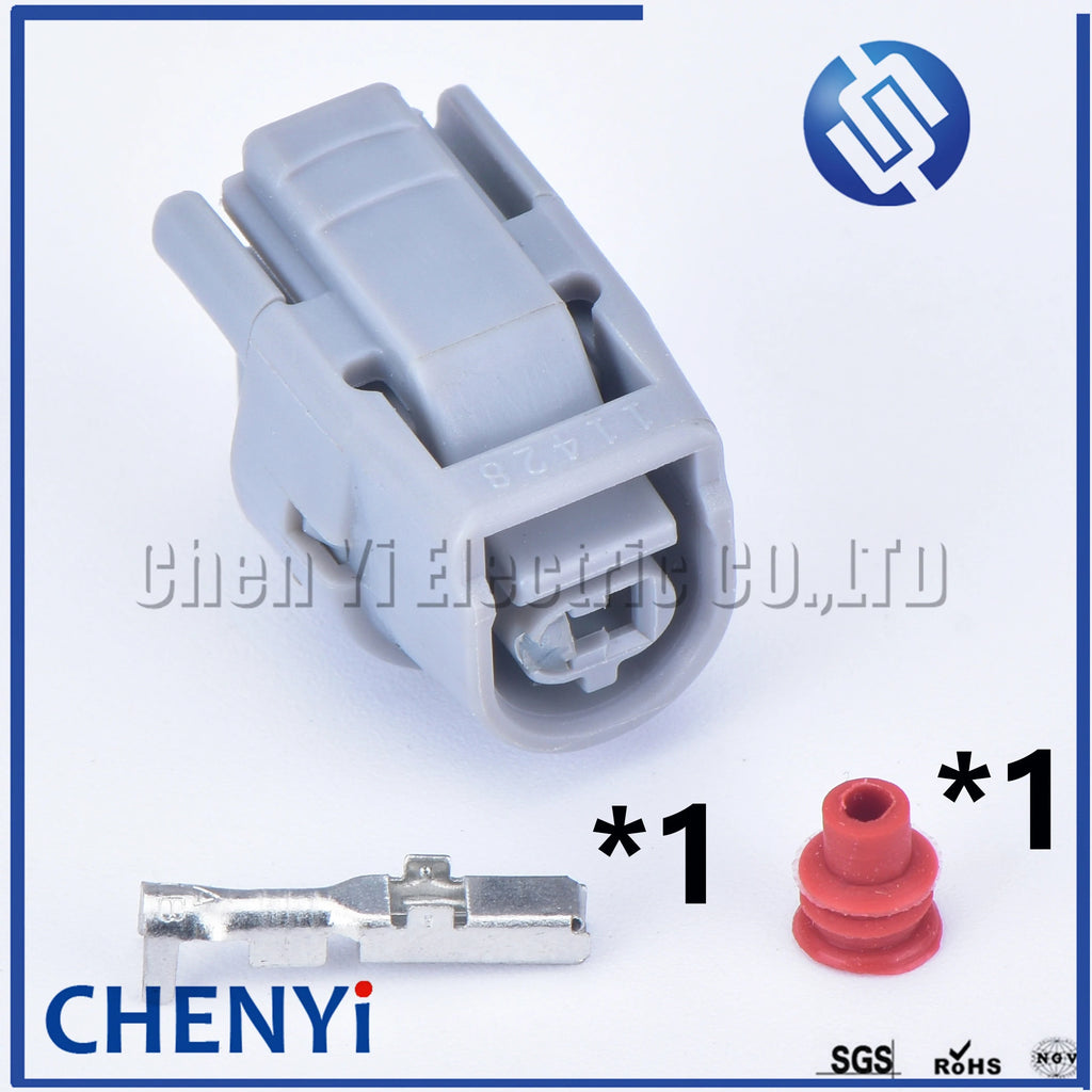 1 set 1 Pin 2.2mm female car waterproof  Auto Temperature Sensor Connector 6189-0445 For Toyotas 1JZ 2JZ 90980-11428