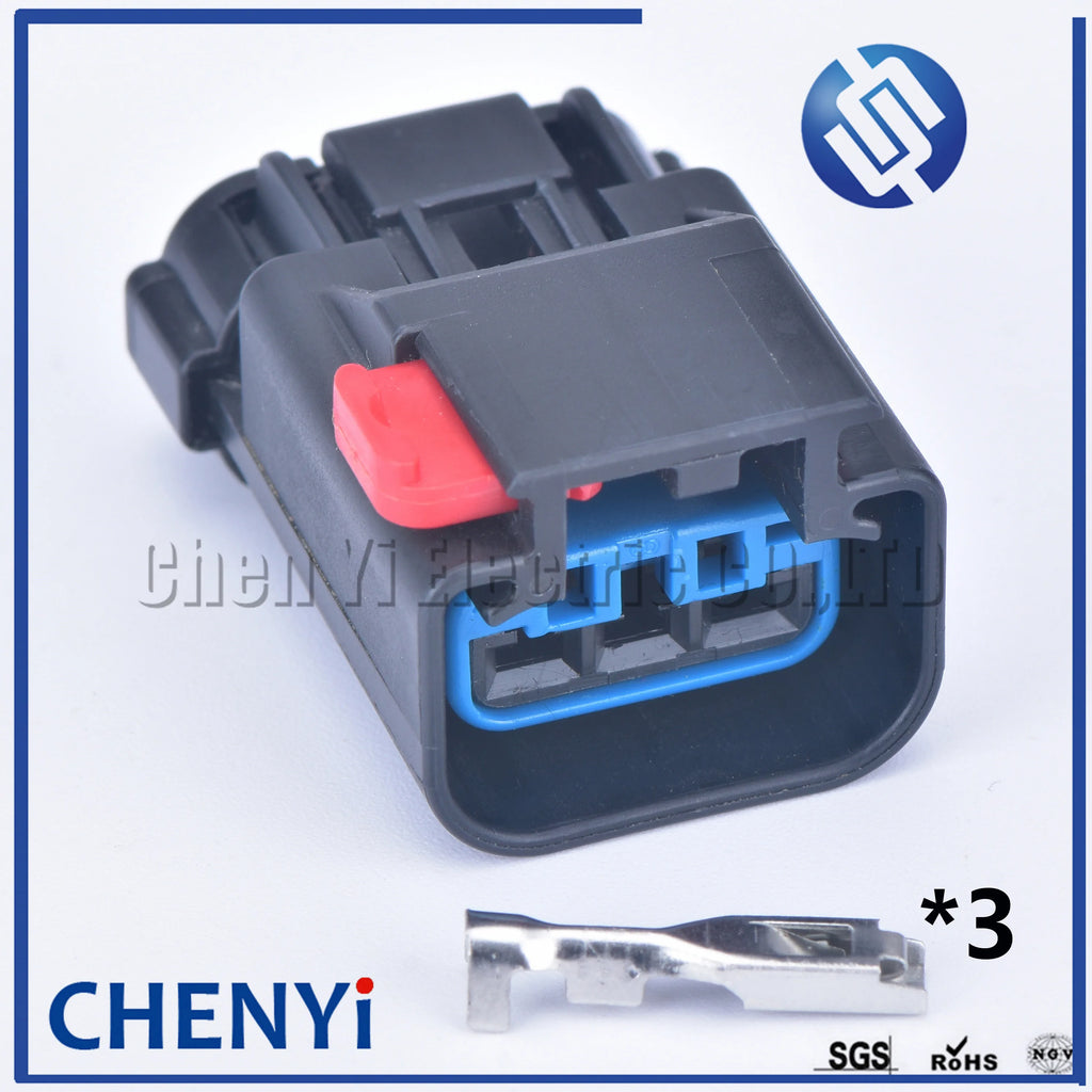 3 Pin 2.8mm 54200308 54200312 Oil pressure sensor plug Headlight Socket Waterproof Crankshaft Camshaft Position Sensor Connector