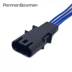 1 Set 4 Pin Car Rearview Mirror Heating Door Handle Electronic Connector Female Wiring Harness Plug Modified For BMW GT528i GT53