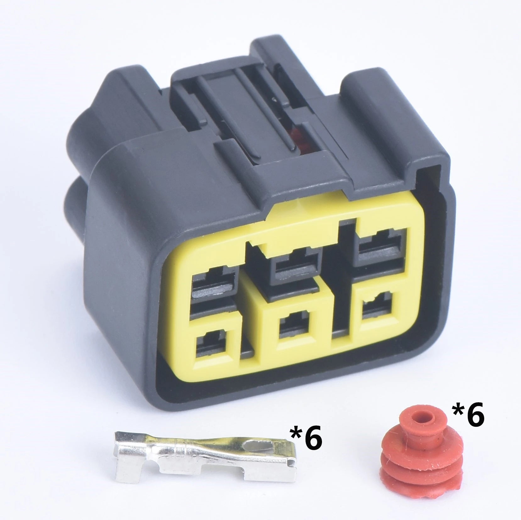 6 Pin car waterproof auto connector 2.8mm female or male PCB electric socket FSW--C-6F-B automotive connector Plug