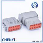 Deutsch DTM 12 Pin connector DTM06-12S DTM04-12P Male or Female Auto Waterproof Connector Automotive Sealed Plug