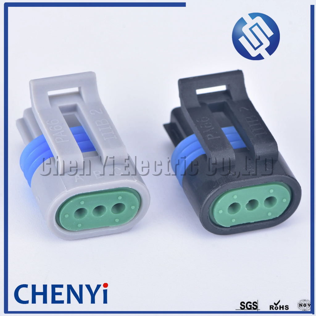 5 sets 3 pin way Auto Sensor Waterproof Connector wiring harness Housing Plug 12162182 12162185 12162280 12162197 For GM