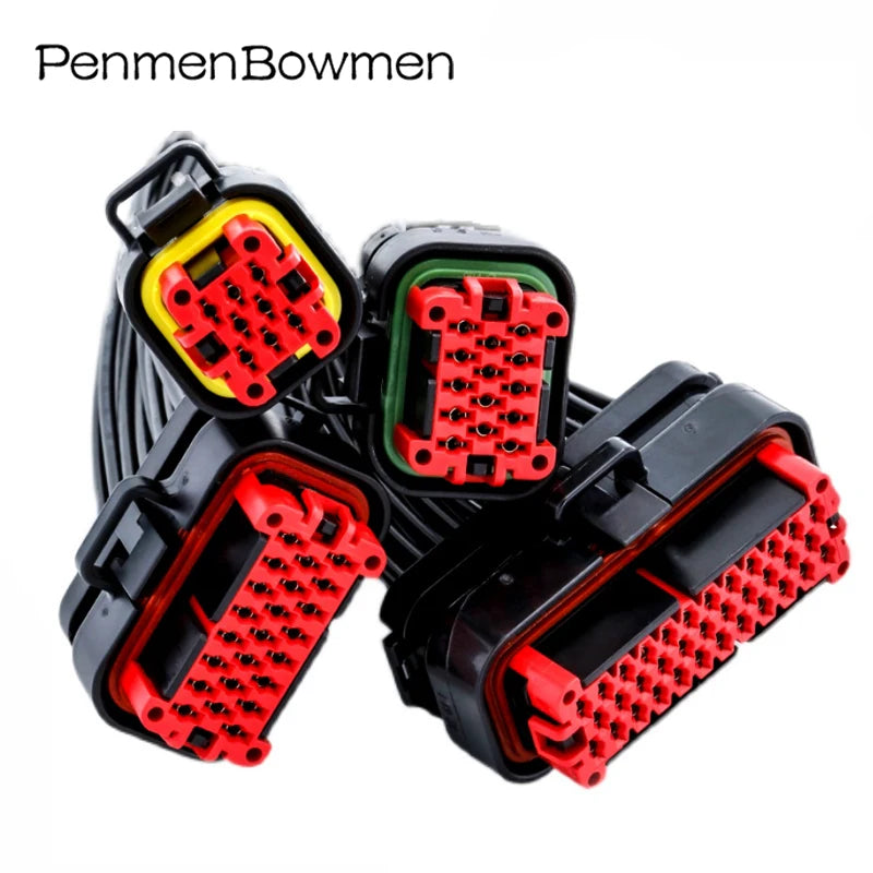 1 Set 8 14 23 35 Pin Car ECU EPEC 2024 PCB Electrical Cable Connectors Female Male Wire Harness Plug 770680-1 776273-1 776164-1
