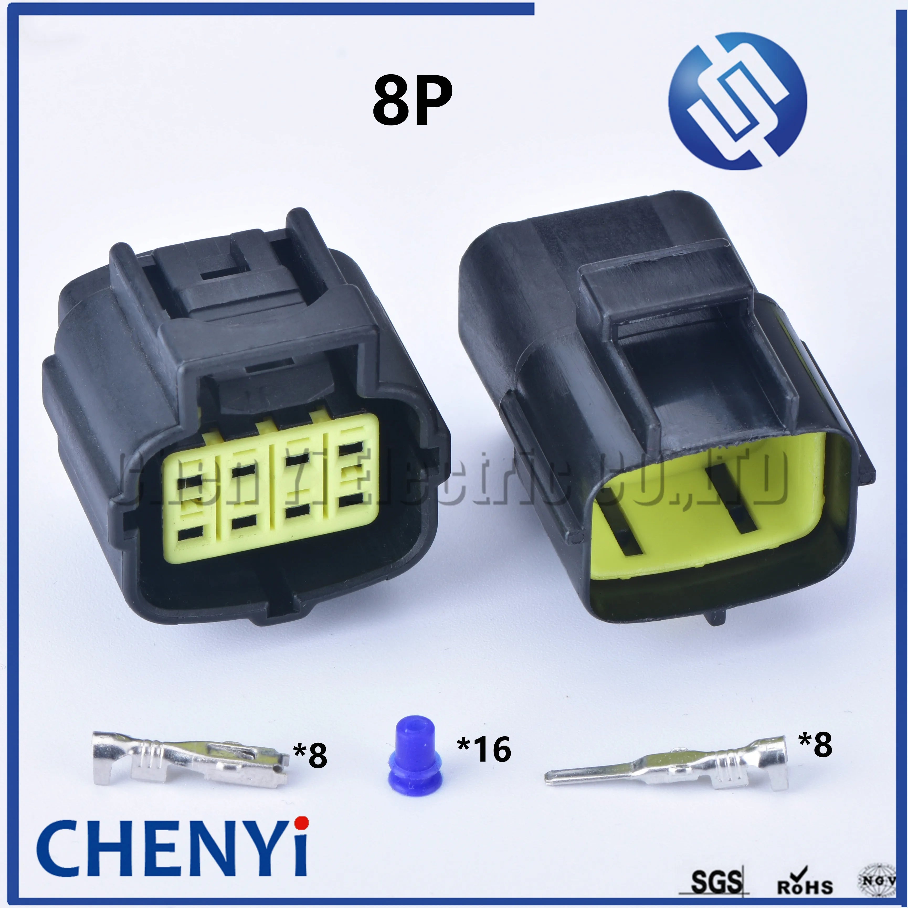1/2/3/4/6/8/10/12/16 Pin Waterproof Connector Electrical Plug Car Auto Sealed Truck Harness Socket 174879-2 174877-2