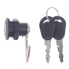 3Pcs/Set 2 Keys+1 Lock Electric Car Scooter Tail Box Lock Trunk Lock Accessories Motorcycle Rear Locks