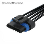 1 Set 2 3 4 Pin Auto Oxygen O2 Socket 12162190 Car Intake Pressure Sensor Electrical Cable Connectors Wire Harness Plug 12162261