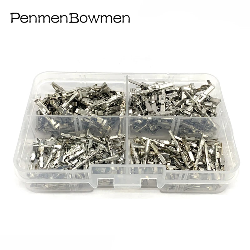 200 Pcs 1.5 3.5MM Auto Crimping Terminal Wire Male Female Connector for 964274-2 964269-2 929939-3 964286-1 In Box