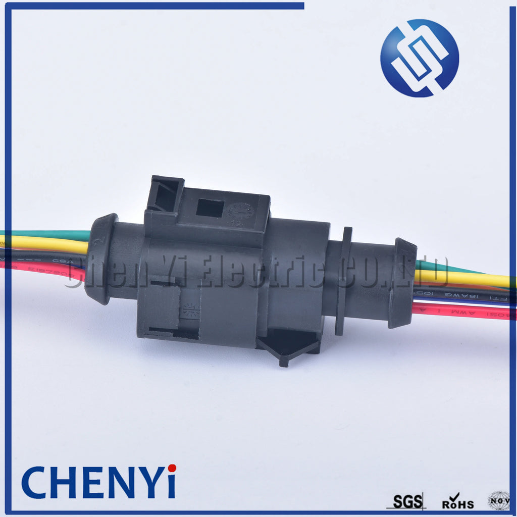 6 Pin 42121700 3B0973813 1J0973713 1.5mm Auto Temp sensor Reversing Radar Throttle Plug 1J0 973 713 with wires