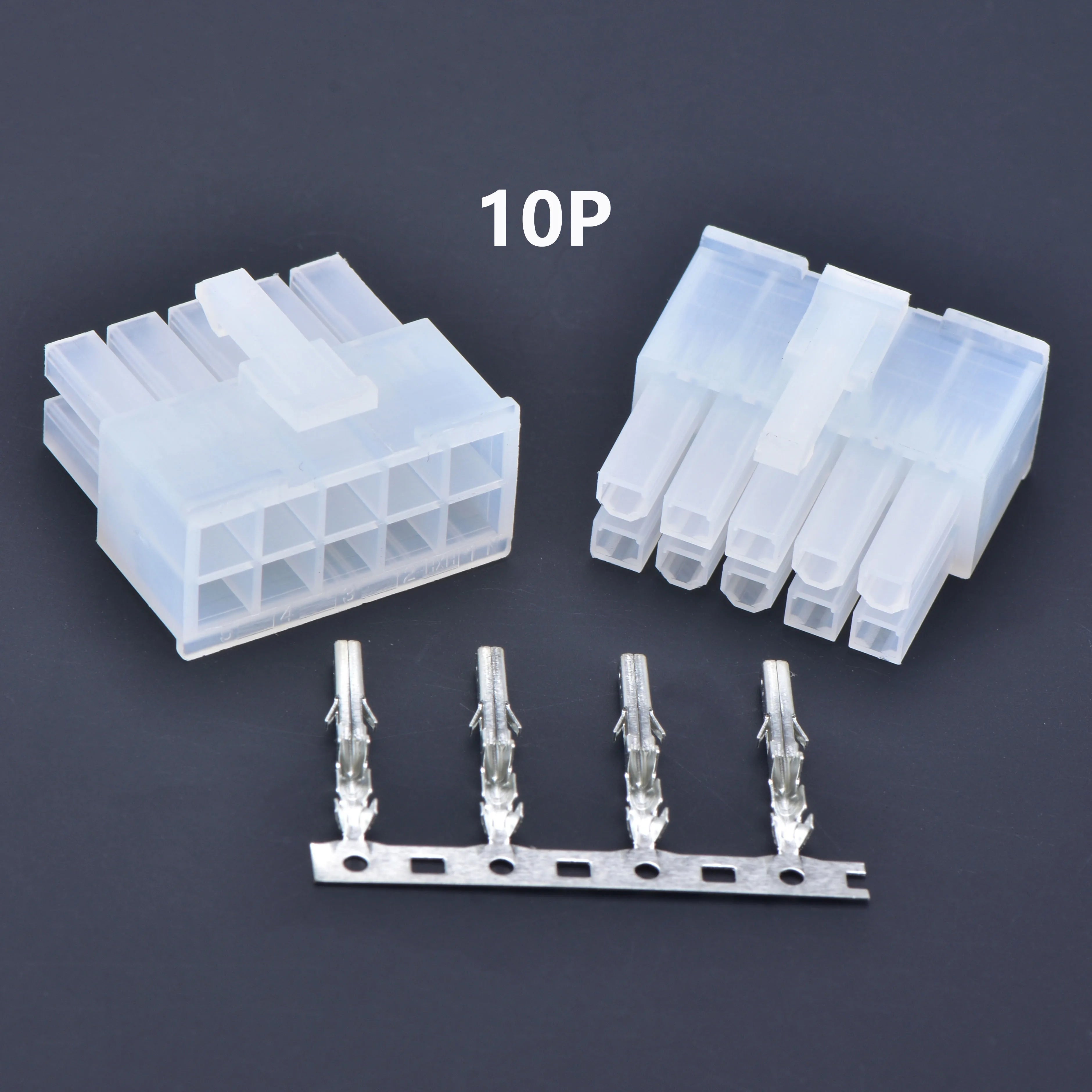 Automotive electronic wire connector plug 5557 kits 2P 4P 6P 8P 10P 12P 14P 16P 18P 20P 22P 24P 4.2mm female Electrical Socket