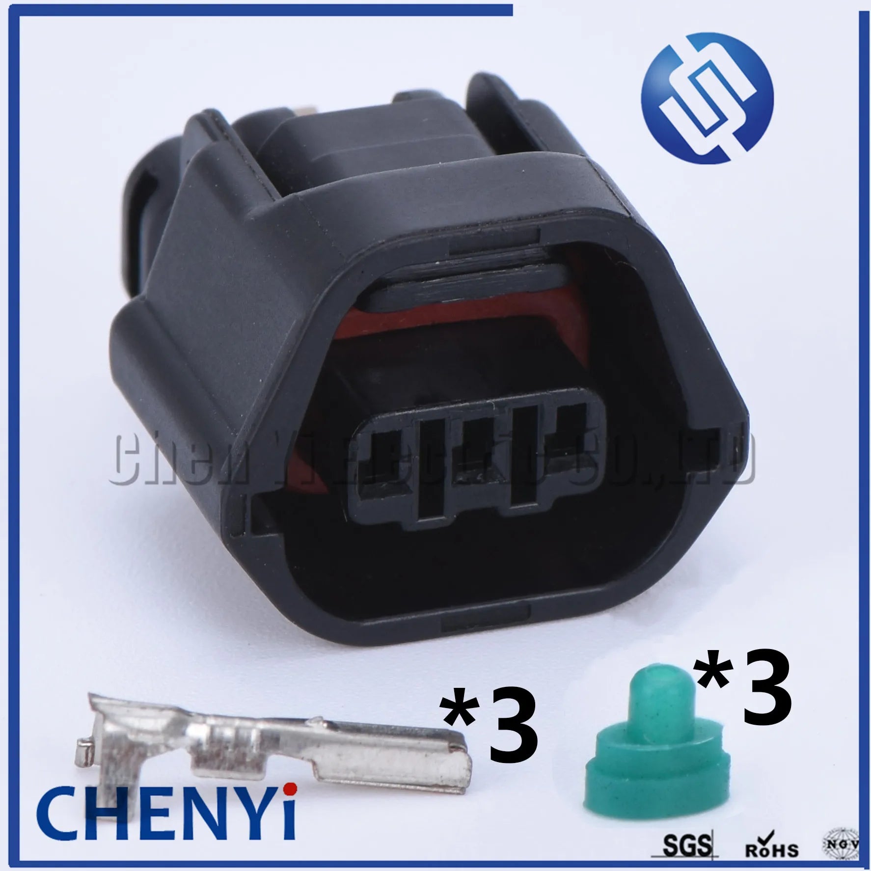 3 Pin 7283-8730-30 7182-8730-30 Wheel Speed Sensor Socket EVO Mivec Camshaft Sensor Plug For Hyundai Kia Nissan MG641234-5