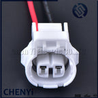 2 Pin auto waterproof electric wiring harness cable connector 90980-11250 distributor socket plug for toyota with 15cm wires