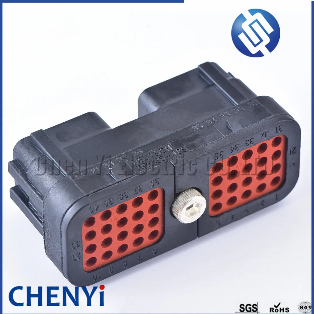 40 Pin/way connector automotive waterproof plug DRC26-40S DRC26-40SA DRC26-40SB DRC26-40SC With Pin For Deutsch DRC series