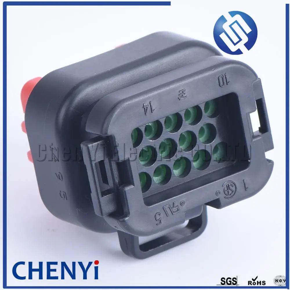 14 Pin male or female ECU Automotive waterproof connector harness plug PCB socket 770680-1 776273-1 776164-1 776262-1 776266-1