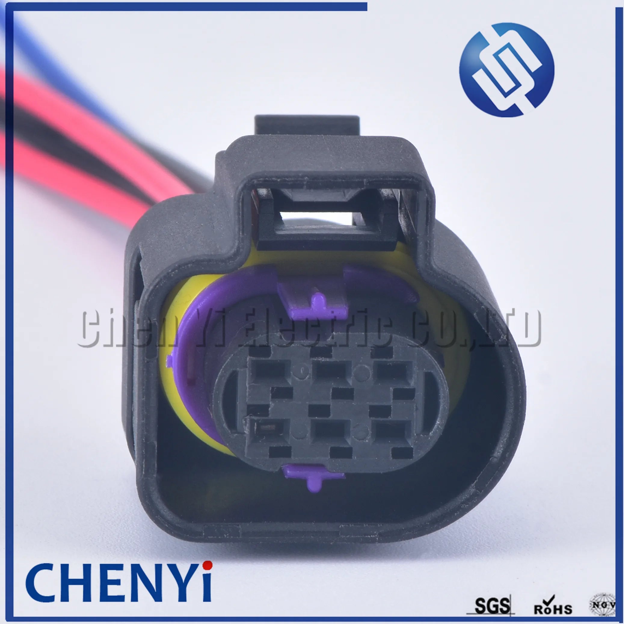 6 Pin auto waterproof plug Female (1.5) LSU 4.9 Wide Band Oxygen Sensor Connector 1928404669 4H0973713 4H0 973 713 with cable