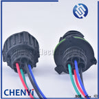 4 Pin 2.5mm round A7 odometer speed sensor plug Auto waterproof connector 1-967402-1 1-967325-1 with 15cm 18AWG cable For HOWO