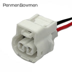 1 Set 2 Pin Auto Wiper Spray Motor Distributor Socket Electrical Connectors Female Wire Harness Plug for Toyota 90980-11250