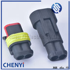 5 sets 2 Pin way Female or Male SuperSealed 282104-1 282080-1 Waterproof Electrical Automotive Connector Plug For car