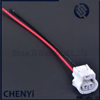 2 Pin auto waterproof electric wiring harness cable connector 90980-11250 distributor socket plug for toyota with 15cm wires