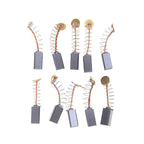10pcs 5x5 x8mm Mini Drill Electric Grinder Replacement Carbon Brushes Spare Parts for Electric Motors Dremel Rotary Tools