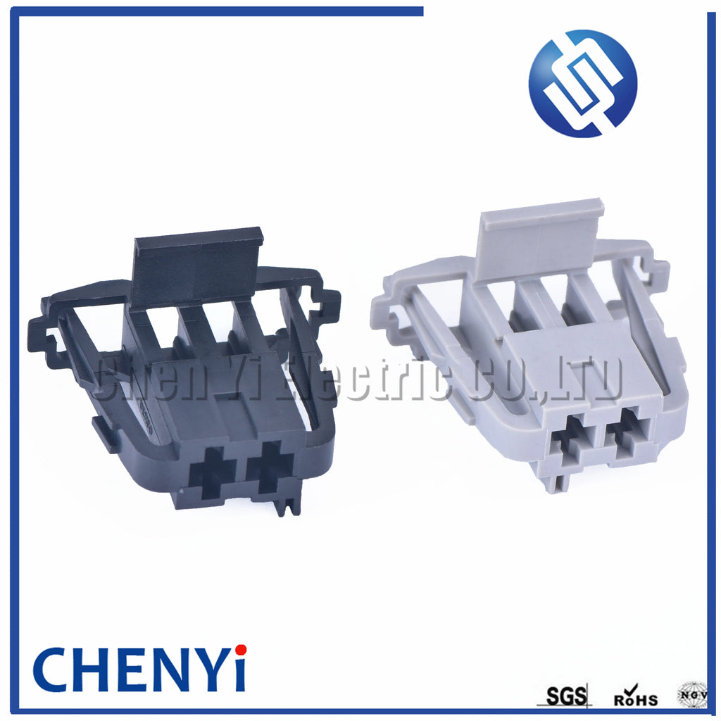 2 Pin 6.3 series auto electric scooter female plug cable unsealed wiring connector for Car motor heating fan resistor light
